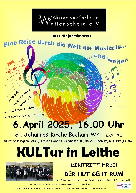 Wattenscheider Akkordeonorchester KULTur in Leithe